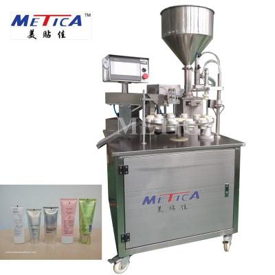 China Food plastic tube and aluminum plastic soft tube filling sealing machine and ultrasonic filling sealing sealing machine for tube for sale