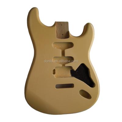 China GUITAR Alder Desert Sand SSH Alder ST Guitar Wood Body For Electric Guitar Kits Building Parts for sale