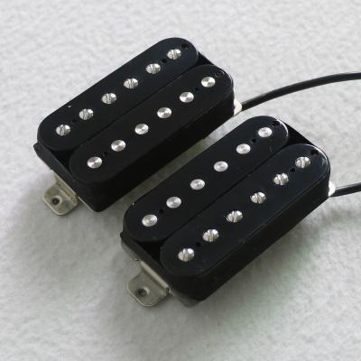 China 1Set GUITAR Quality Nickel Silver Baseplate Alnico 2 Magnet Humbucker Guitar Pickups For Wholesale And Custom Made for sale