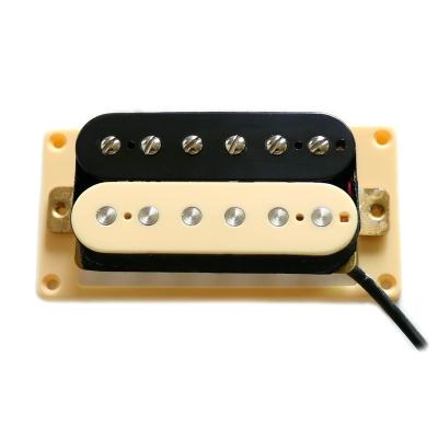 China H-H route zebra electric guitar pickup in Alnico 2 magnet china guitar spare parts professional replacement supplier for sale