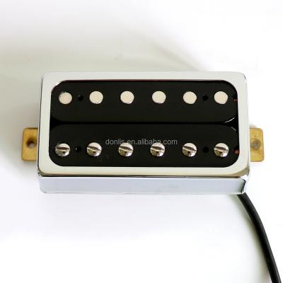 China High quality open alnico 5 style humbucker chrome guitar open pickup LP style Donlis LP guitar pickup for sale