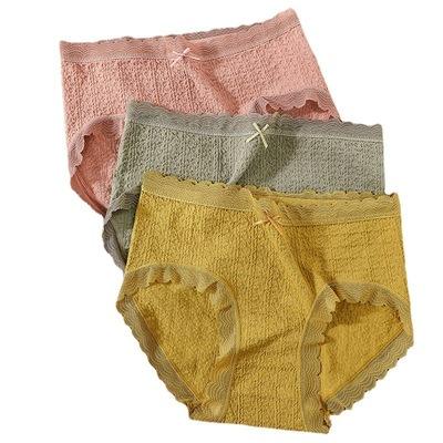 China New Design Antibacterial Wholesale Women's Plus-size Panties Cotton Ladies Underwear Panties for sale