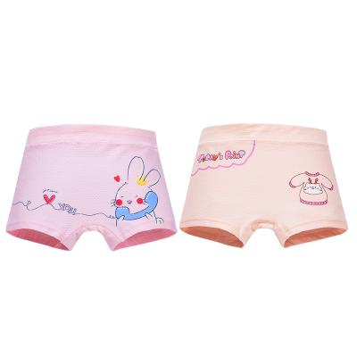 China Wholesale Antibacterial Pure Cotton Children's Underwear Comfortable Children's Underwear Girls High Quality Girls Model for sale