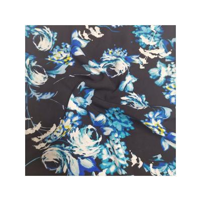 China Factory Wholesale SIZE Spring Prints Wool Peach Spandex Polyester Stretch Fabric for sale