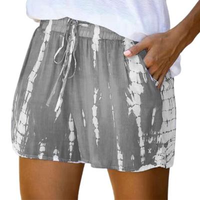 China Fashion Breathable Summer Shorts Loose Casual Drawstring Elastic Waistband Shorts Short Pants Beaches Lightweight Lounge Short Pants for sale