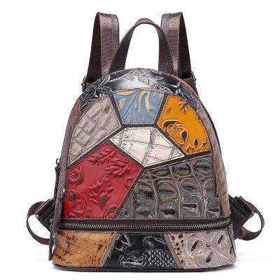 China Waterproof 2023 customized women's bag clash color small bag mini personality small backpack, small and cute small objects for sale