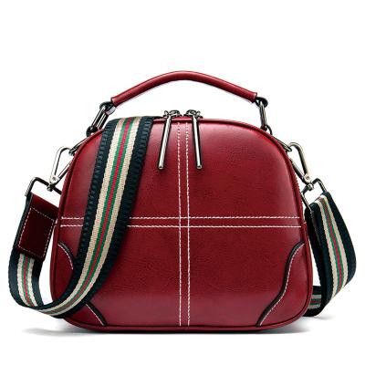 China Water Resistant 2023 best-seller fashion stylish small round bag, two shoulder straps, multi-use back, travel, shopping, vacation, etc. for sale