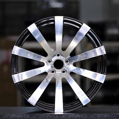 China Drive Wheel Custom Black Finish Passenger Car Wheels Forged Alloy Wheel Rims 19 20 21 22 Inch 5x130 for sale