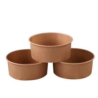 China High Quality Disposable Waterproof Food Grade Disposable Food Taiwan Paper Bowl for sale