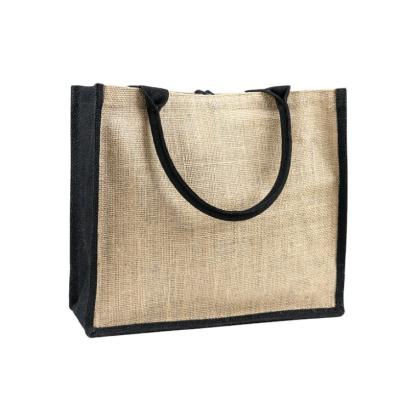 China Custom Cotton Returning Eco Friendly And Promotion Bag Canvas Tote Shopping Jute Bag Eco - Friendly for sale