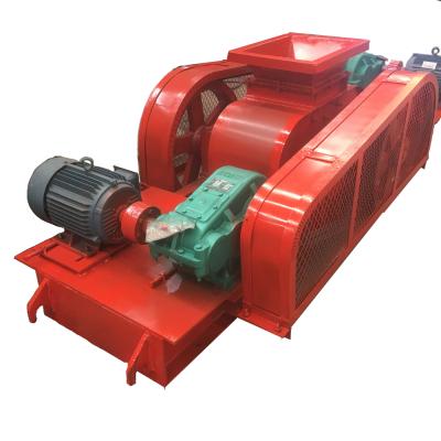 China Double Roller Crusher Mining Smooth 2PG250*400 , Basalt Limestone Powder Crushing Machine for sale