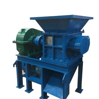 China Reused Industry 400 Double Shaft Shredder Model, Mini Twin Shaft Metal Shredder for sale