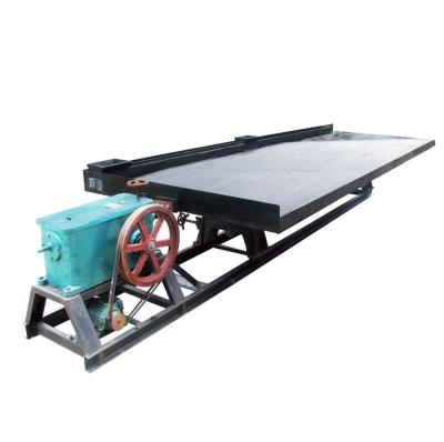 China Gold Gold Chrome Ore Gravity Separating 6s Shaking Table for sale