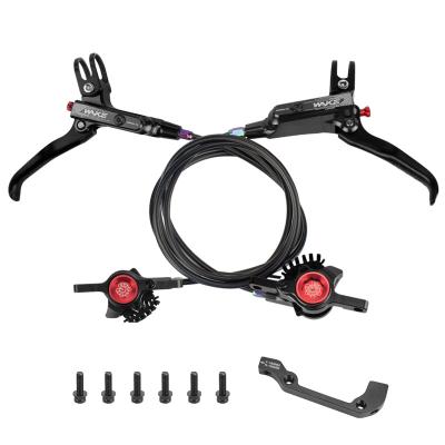 China WAKE MTB Hydraulic Disc Brakes, Aluminum Alloy Right Front Left Rear Disc Brake Levers, Fit for 24