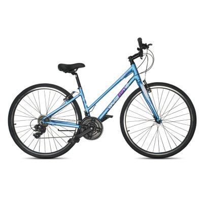 China NEW 700C 21 Speed ​​Shimano Aluminum Steel Hybrid Bike, WAKE City Commuter Comfort Bike for sale