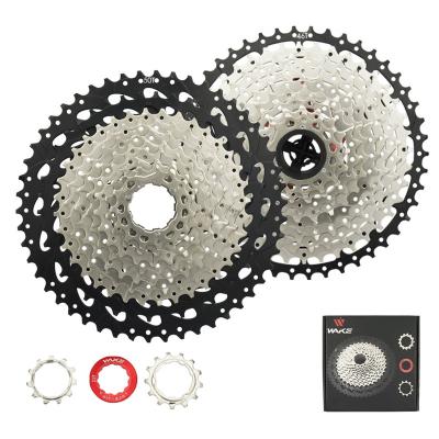 China Steel 11 Speed ​​Cassette For Road Bike 11-25/28/32/36/40/42/46/50/52T 11 Speed ​​Cassette Flywheel Fit For Road Bike WAKE Flywheel MTB/Road for sale