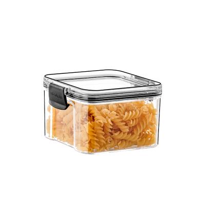 China Wholesale Container Kitchen Freshness Food Storage Cereal And Candy Plastic Jar for sale