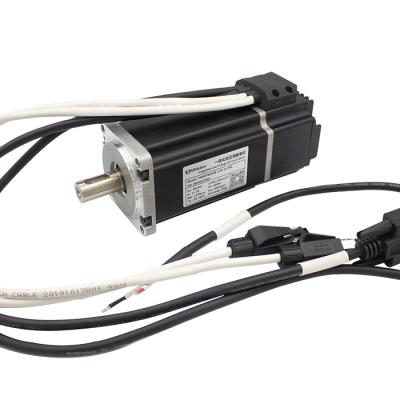 China Drip-proof PMM6040-CANopen 400W integrated servo motor 48VDC 3000rpm 1.27NM with 1000 line encoder for sale