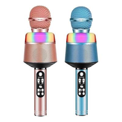 China New handheld microphone Q008 karaoke wireless microphone for family karaoke partyportable microphone with speaker,handheld ktv for sale