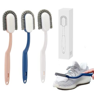 China Soft Shoe Cleaning Brush Three Sided Household Multifunctional Cleaning Brush for sale