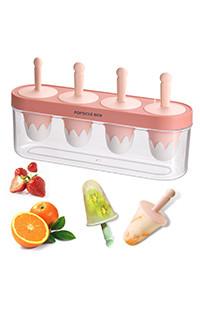 China Creative DIY Ice Cream Popsicle Molds Easy To Clean Odourless for sale