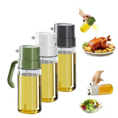 China 2 in 1 550 ml Kapazität Best Oil Sprayer Nicht-Tropfen-Spot-Öl Mister Dispenser Flasche zu verkaufen