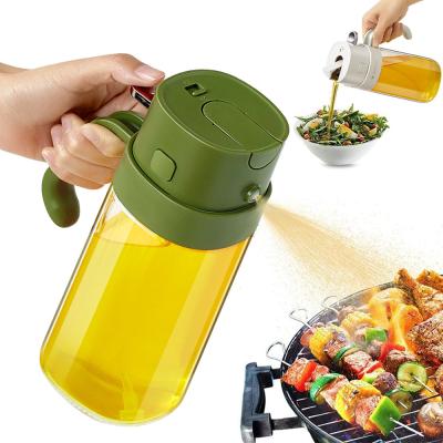 China 2024 New Arrive 2 in 1 Large Capacity Olive Oil Dispenser Bottle zu verkaufen