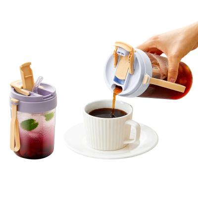 China ZASA New Arrive Tritan material fancy Cold Brew Cup For Coffee Ice Drinking zu verkaufen