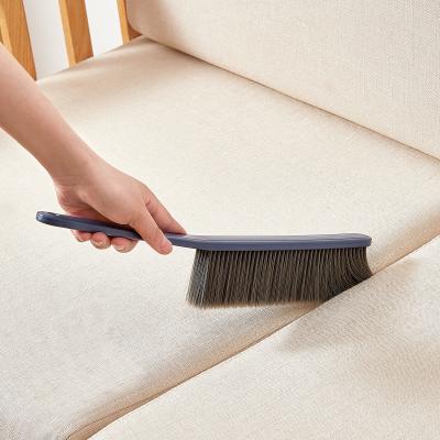 China Household Cleaning Desk Sofa Bed Brush Mini Dusting Soft Hair Long Hand Handle Sweeping Tool For Dusting Remover for sale