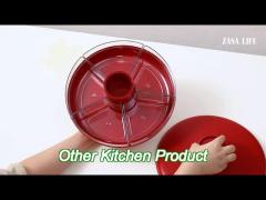 double layer foldable 360 degree rotating food tray  spinning storage tray