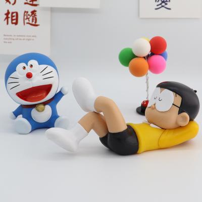 China Wholesale Cheap Eco-Friendly Car Nobita Sleep Ornaments Big Blue Cat Car Accessories Doll Interior Decoration for sale