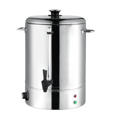 China Keep Hot 6L Series Stainless Steel Water Heater Water Base Single Layer Urn With Plastic Faucet for sale