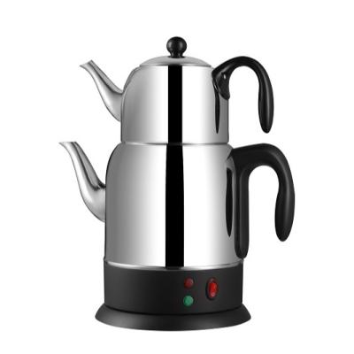 China 360 Degree Base Stainless Steel Rotating Electric Kettles Water Electric Samovar With Automatic Keep Warm for sale