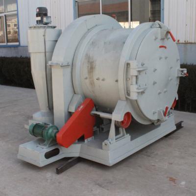 China Construction worksÂ   Drum Shot Blasting Rolling Machine For Casting And Foundry for sale