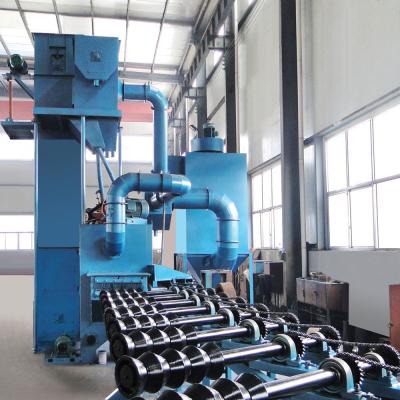 China Construction worksÂ   Steel Pipe Shot Blasting Machine, Pipes Cleaning Shot Blaster for sale