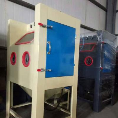 China Metal Surface Sand Blasting Cleaning Cabinet , Pressure Sandblasting Cabinet for sale