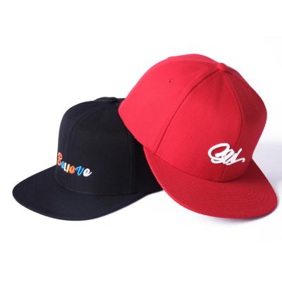 China JOINT High Quality Casual Flat Plain Fitted 6 Panel Snapback Hats For Woman Men for sale