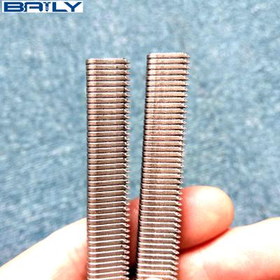 China Flat Nails 410k /413k /416k /419k High Carbon Steel Staples For Rattan Wicker Furniture for sale