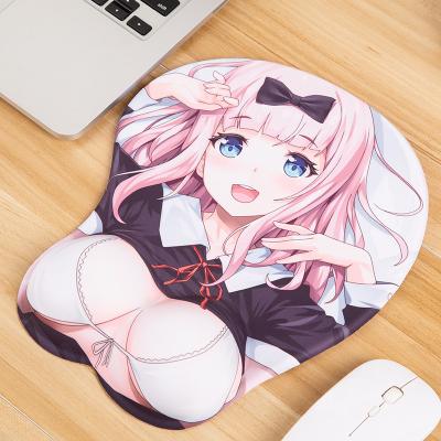 China With Scratch Proof Silicone Mousepad OEM Sublimation Gaming Anime R18 Wrist Rest Custom Logo Mousepad Adult Colorful Mouse Pad for sale