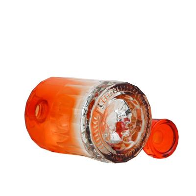 China 2021 250ml 500ml House Wine Bottle Plug Christmas Orange Wine Bottle for sale