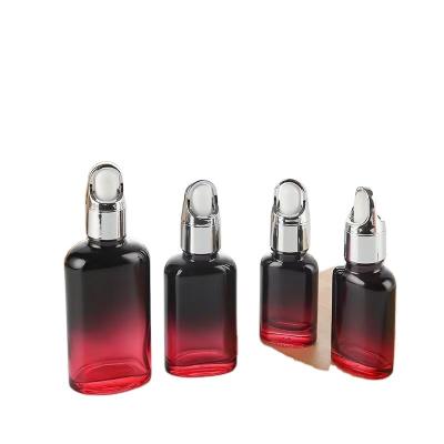 China 2021 10ml 20ml 30ml 50ml Personal Care Colorful Dropper Bottles For Essential Oils Portable Perfume Bottle for sale