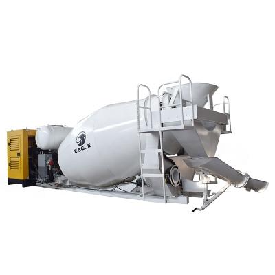 China Construction Site 3 M3  mini diesel upper concrete mixer machine price in india for sale