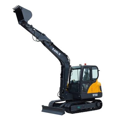 China Building Material Shops 6 ton china crawler track shoe excavator for sale