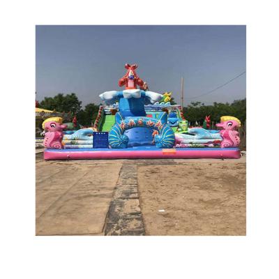 China PVC Factory Direct Sale High Quality Inflatable Castle Children's Amusement Park Equipments for sale