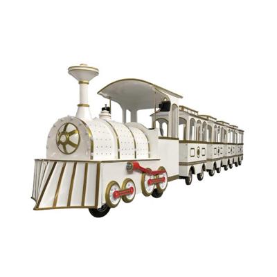 China Hot Selling High Quality Durable Outdoor Toy Amusement Park Equipment Kids Electric Amusements Rides Train Sightseeing Train for sale