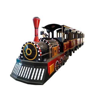 China Hot selling high quality amusement park equipment children toy outdoor electric amusement train for sale