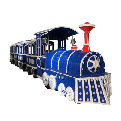 China Amusement Park Equipment Manufacturer Customized High Quality Outdoor Kids Toy Electric Amusements Rides Train Sightseeing Train for sale