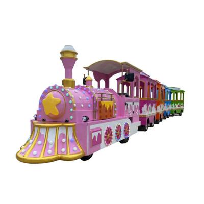 China Wholesale factory price amusement park equipment children toy outdoor electric fun train without trackless train for sale