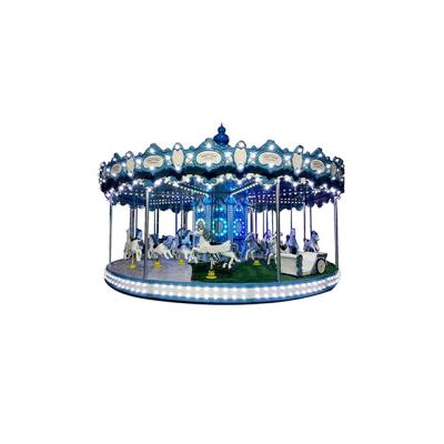 China Wholesale high quality amusement park equipment amusement park equipment kids ride antique electric joyful go round for sale