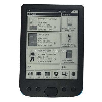 China 6inch touch ebook with e-ink,wifi and touch board EBOOK-614 6